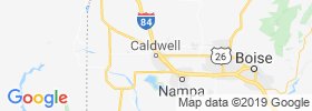 Caldwell map